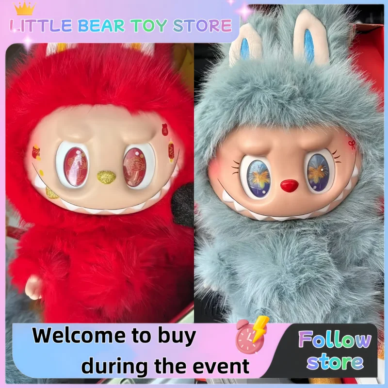 Высокое качество 38 см Monster Labubu Zimomo Lucky Cat