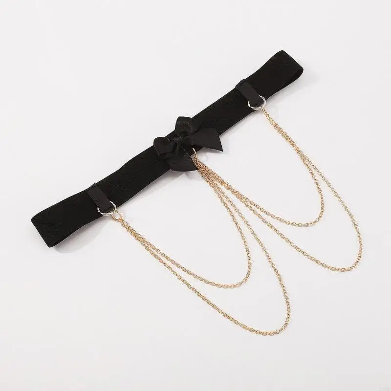 سلسلة الساق للبالغين، سلاسل الفخذ المثيرة على شاطئ البحر، سلسلة الجسم اللامعة للنساء #4