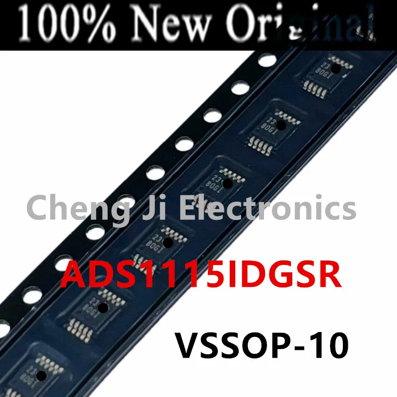 5PCS/Lot    ADS1115IDGSR  ADS1115IDGST  BOGI   VSSOP-10   New original high-precision ADC converter   ADS1118IDGSR   BBEI