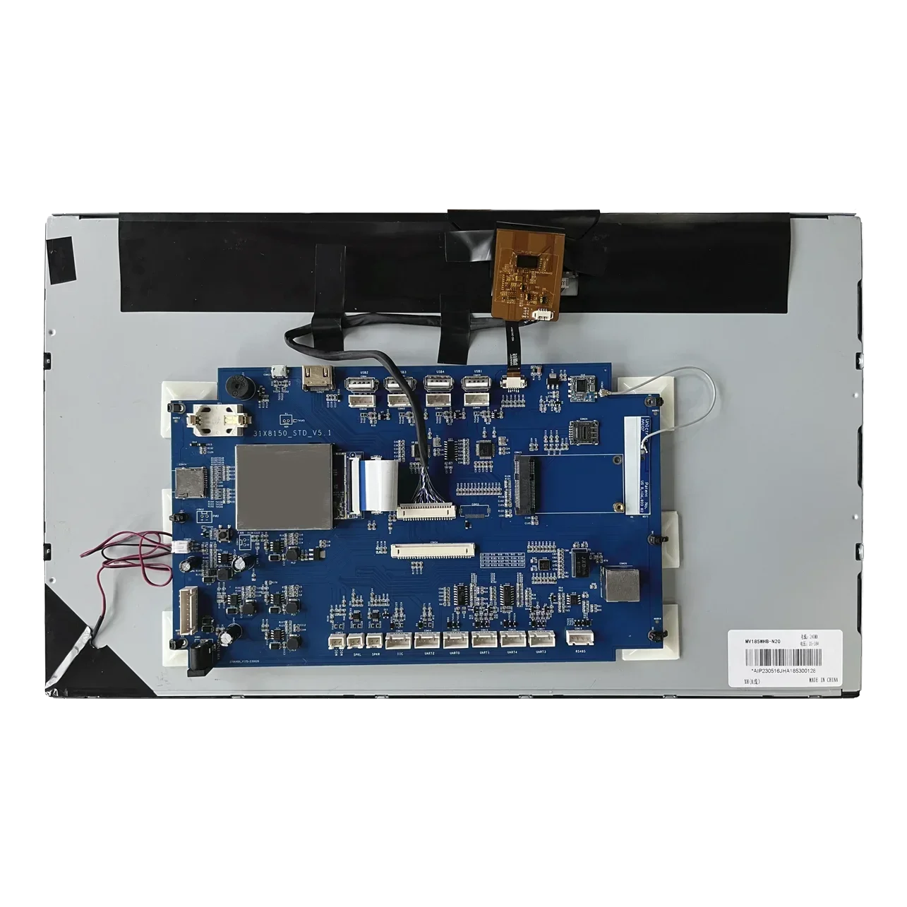 Proculus-panel táctil de 18,5 pulgadas, placa base RK3128, pantalla inteligente, módulo Lcd android, compatible con módulo de pantalla tft Wi-Fi