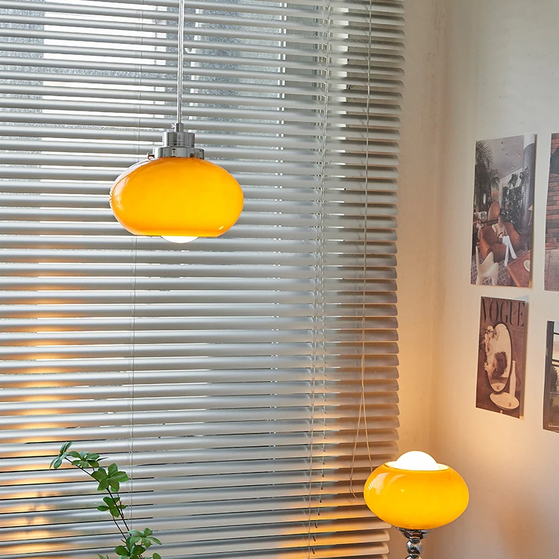 Lampadario moderno Bauhaus lampada a sospensione in vetro per sala da pranzo cucina camera da letto comodino decorazioni per la casa lampada