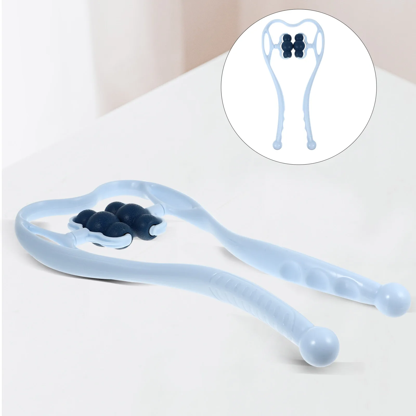 Halswirbelsäulen-Massagegerät, Nackenwerkzeug, Muskel- und Rücken-Handmassagegeräte für Muskeln, Auslöserpunkt