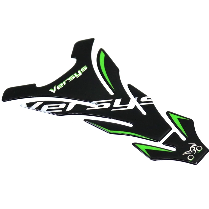 

For Kawasaki Versys 650 1000 Motorcycle Carbon Fiber Fuel Tank Protector 3D Gas Tank Protector Pad Fuel Cap Cover Stickers