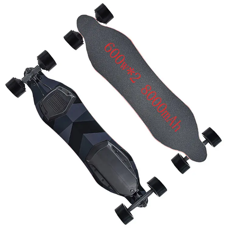 1200W 36V 45Kmh رخيصة كاملة Longboard على الطرق الوعرة لوح التزلج الكهربائي الكبار