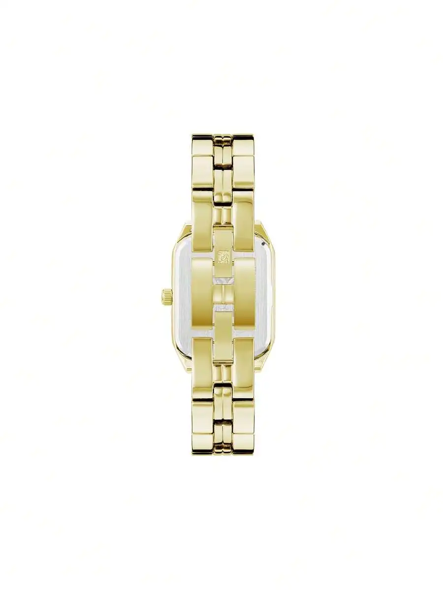 

Elegant Square Analog Quartz Watch With Adjustable Bracelet For Women