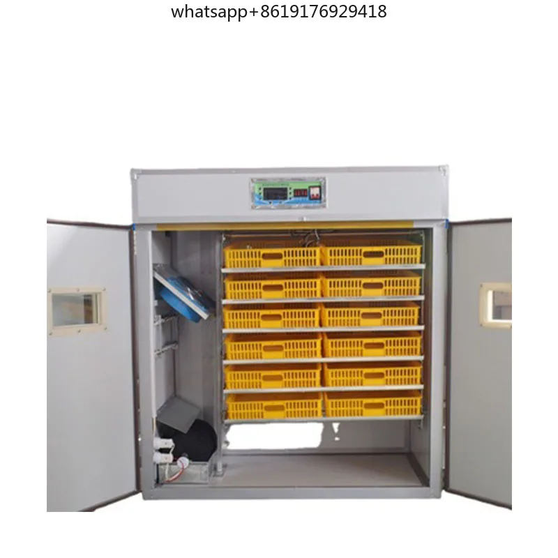 528 بيضة سعة كبيرة حاضنة بيض الدجاج تربية الدواجن حاضنة أوتوماتيكية للدجاج البيض