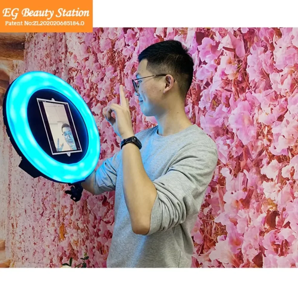 Handheld  Portable Ring Mini Photo Booth Lantern Photo Booth