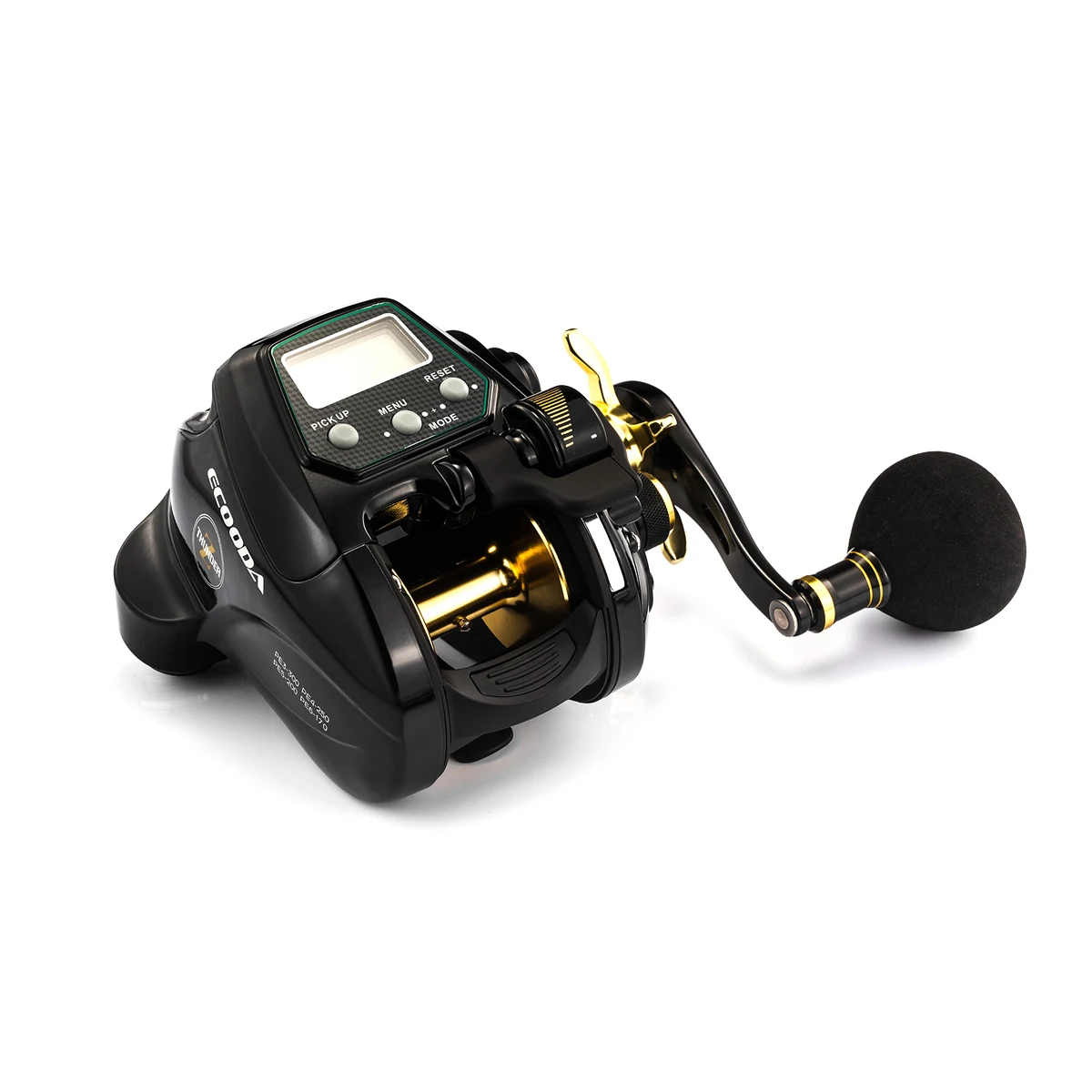 EZH3000/5000 Electric Wire Reel Left and Right Hand Deep Sea Boat Jigging Trolling Reel 15kg Drag Power Made of Alloy Aluminium