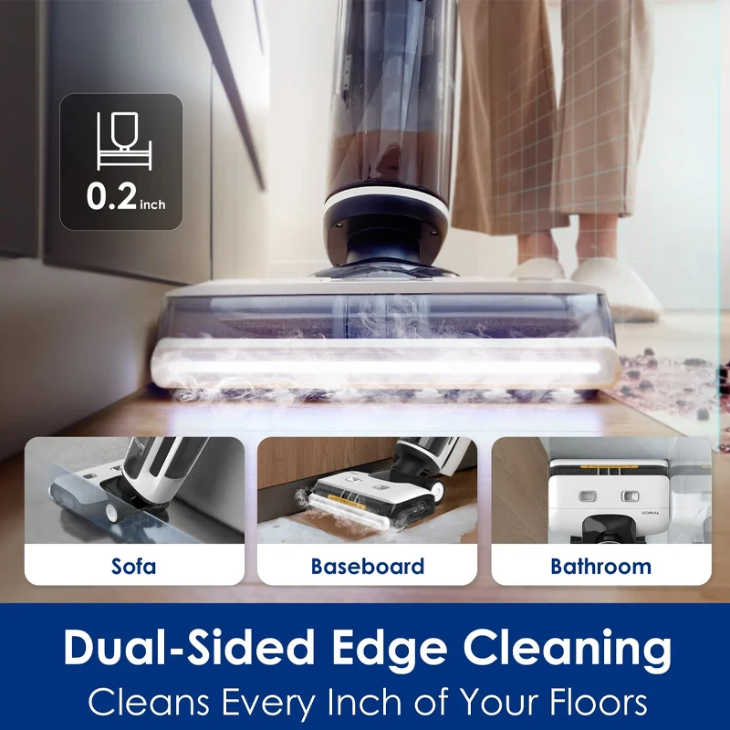 الملحقات الأصلية لـ Tineco FLOOR ONE S7 STEAM خزان المياه الرطب والجاف مكنسة ذكية وغسالة مع أجزاء منظف البخار