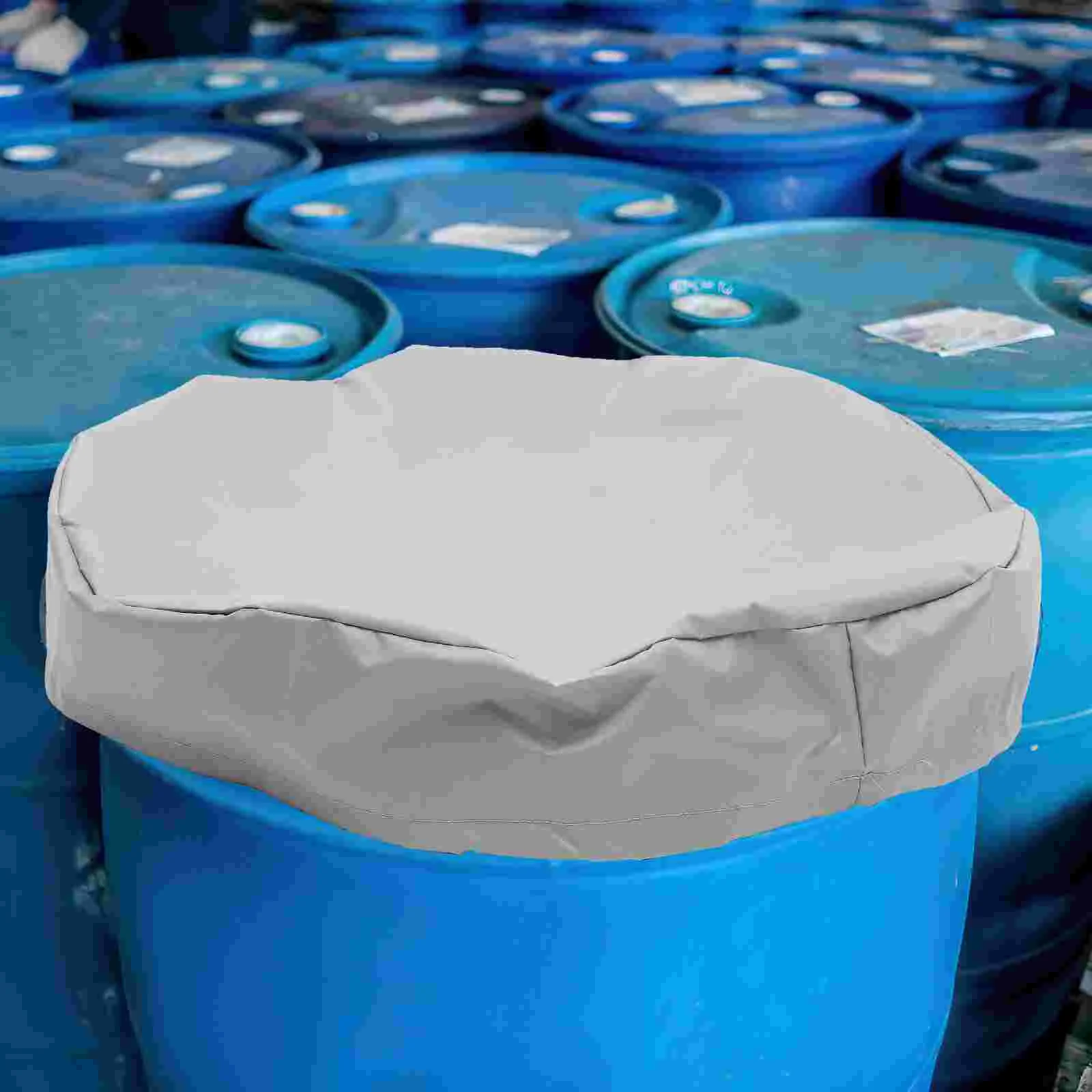 Gallon Drum Lid Cover Water Bucket Cover Oxford Cloth Barrel Cover Protective Tank Cover bucket truck accessories