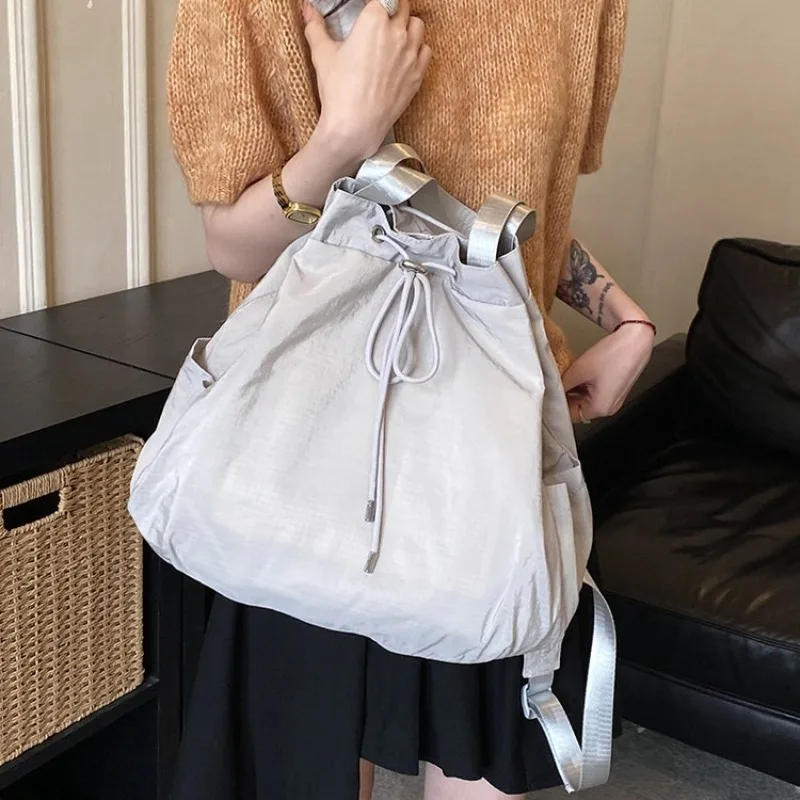 Minimalist High-End Diaper Bag, Simple Vintage Leather Tote, Ladies Fashionable Large Capacity Shoulder Bag