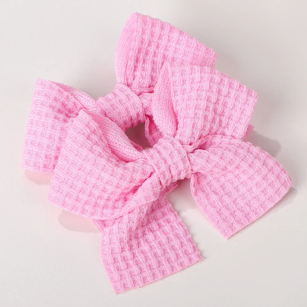 4 ชิ้น/เซ็ต Handmade น่ารัก BB คลิป Bows อุปกรณ์เสริมผมสําหรับเด็กทารกสไตล์ใหม่ Hairpin Barrettes เด็ก Headwear