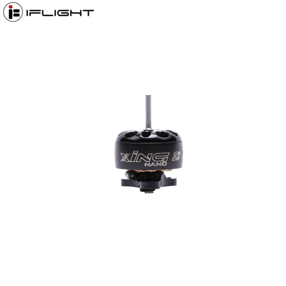 

IFlight XING NANO 0803 17000KV 1S бесщеточный двигатель с проволочной вилкой 30 мм, вал 1 мм для гоночного дрона RC FPV