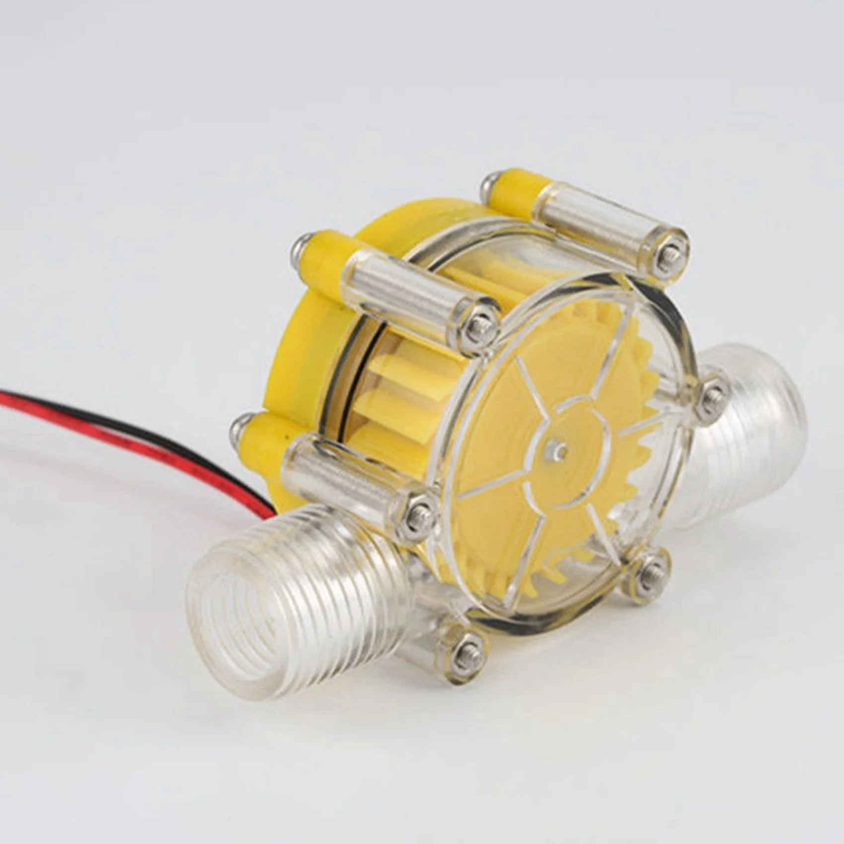 2X 10W Water Flow Pump Mini Hydro Generator Turbine Flow Hydraulic Conversion 80V New