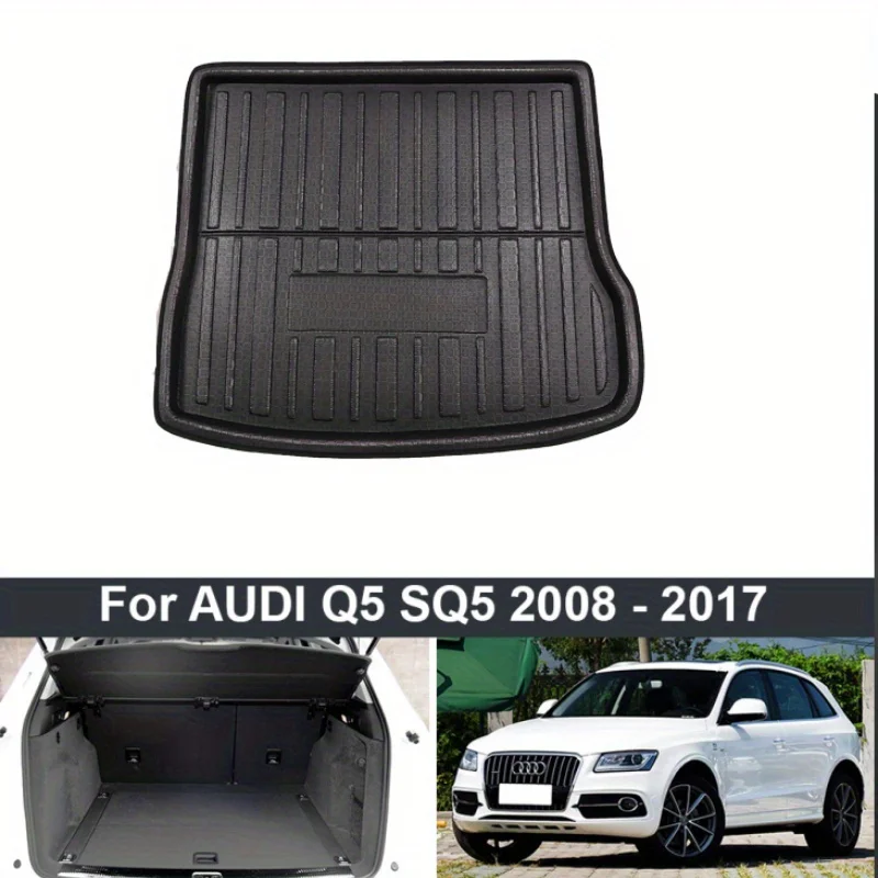 For AUDI Q5 SQ5 2008-2017 Car Tail Trunk Mat Boot Tray Liner Floor Carpet Luggage Cargo Mud Pad EVA