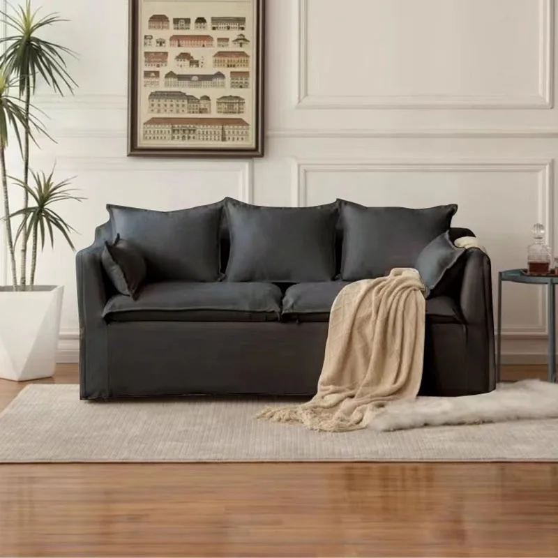 أرائك غرفة المعيشة على شكل سحابة إسكندنافية كرسي أريكة كسولة لطيفة أرائك غرفة المعيشة الحديثة أرضية واحدة أثاث عصري من Tumbonas Playa #6