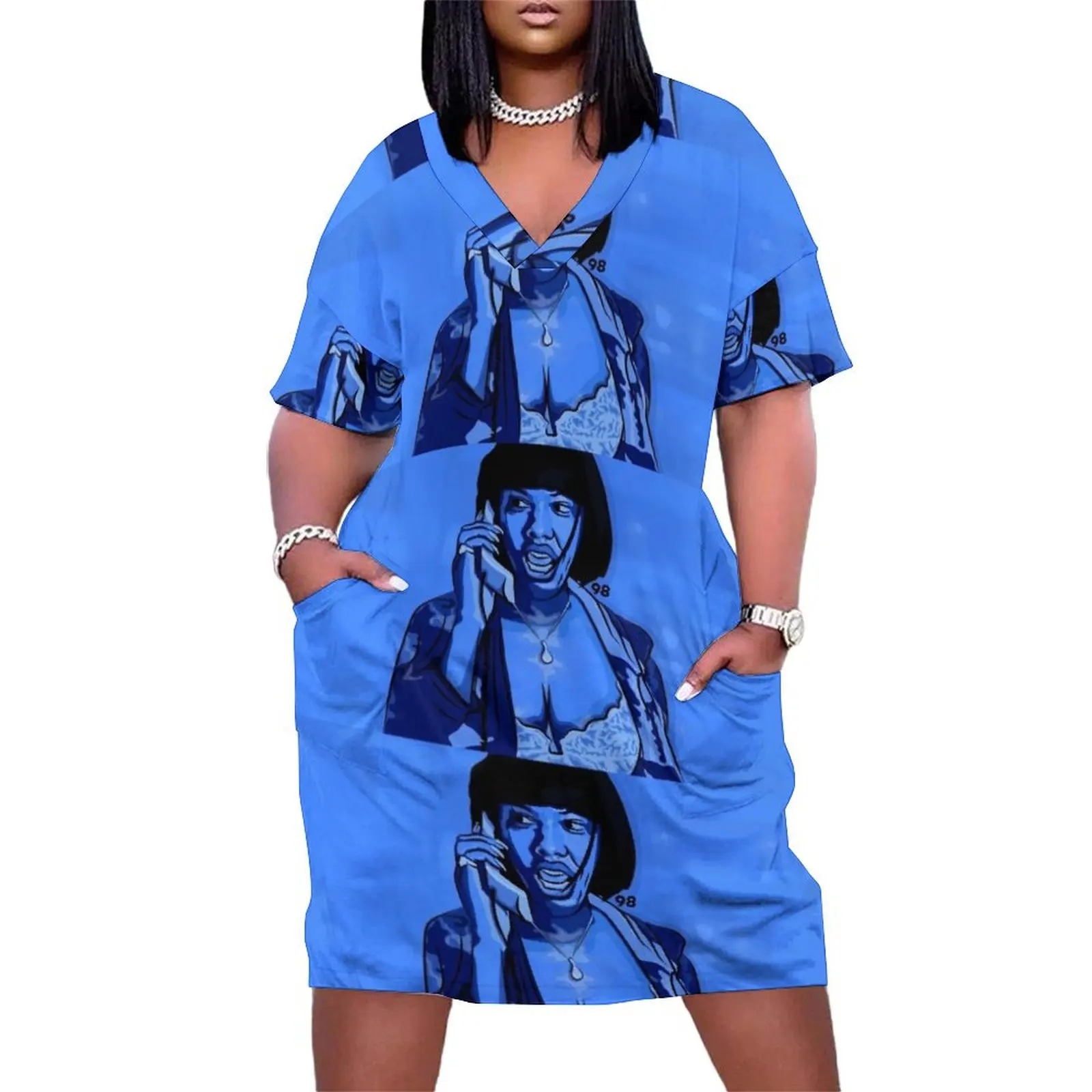 

Keisha from Belly Who's Kionna Loose Pocket Dress Women dresses summer summer dresses womens 2025 women's summer dresses 2025