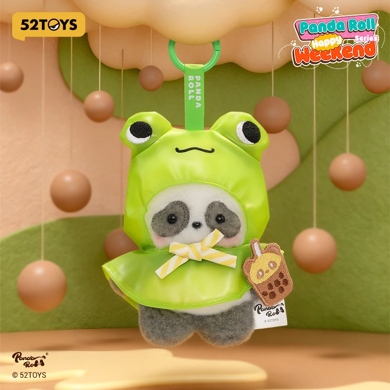 52TOYS Mystery Box Panda Roll Party Series, Blind Box, 1PC Plush Toy Action Figure randomCollectible Toy Desktop Decoration Gift
