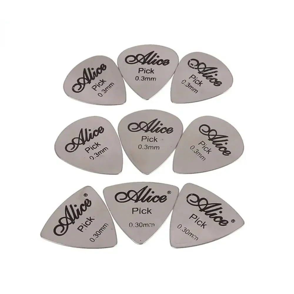 1/5Pcs Electric Guitar Bass Metal Guitar Pick Replacement Electric Guitarra Accesorios Acoustic Guitar Picks Stainless Steel