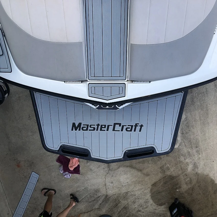 2018 Mastercraft NXT20 Cockpit Pad Boat EVA Foam Faux Teak Deck Floor Mat