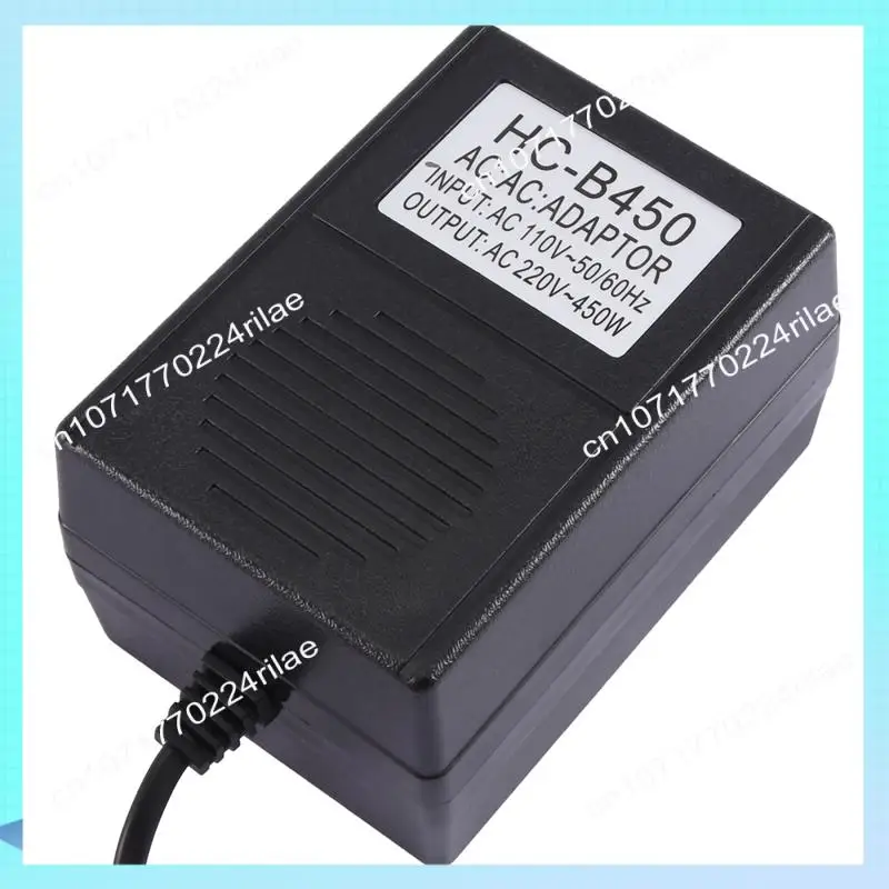 

A17Z 110V To 220V 450W Power Supply Transformer Oxygen Concentrator Use Converter With Power Adapter US Plug Durable Easy Instal