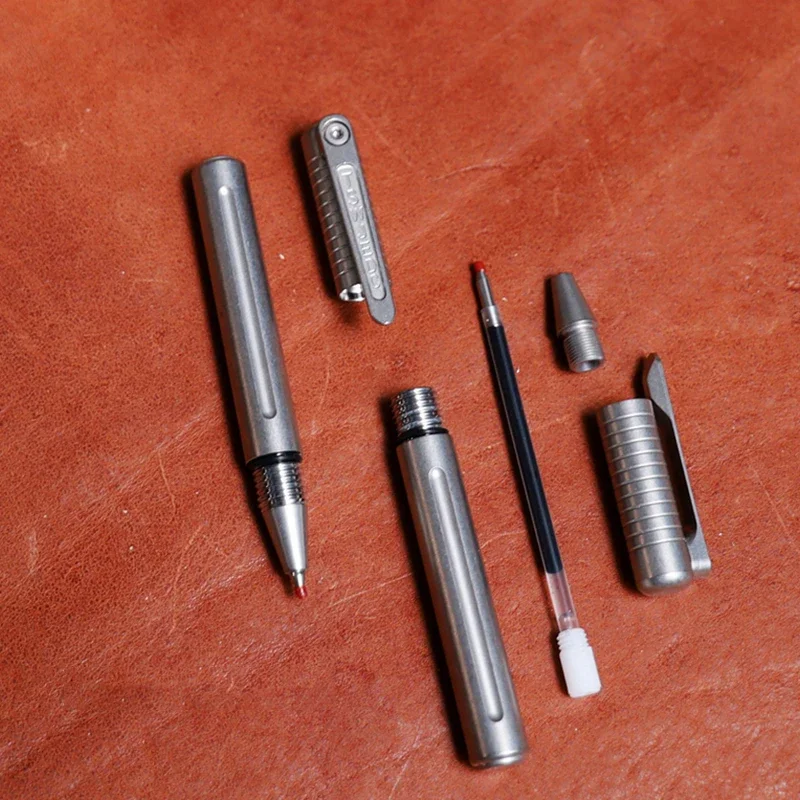 EDC Titanium Alloy Pen With Writing Multi-functional Portable Tools