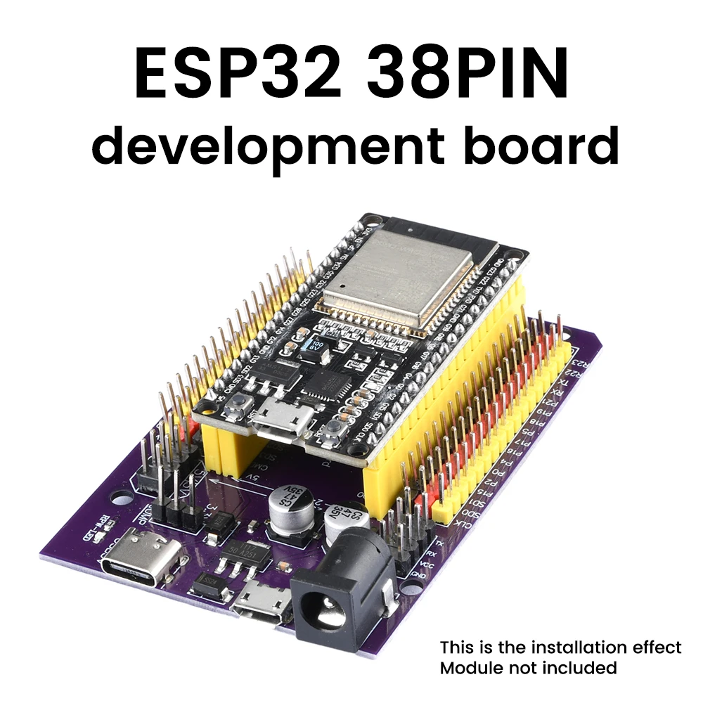 

ESP32 ESP32S Universal Expansion Board Module Development Board Backboard Compatible with 38PIN ESP32 Development Board