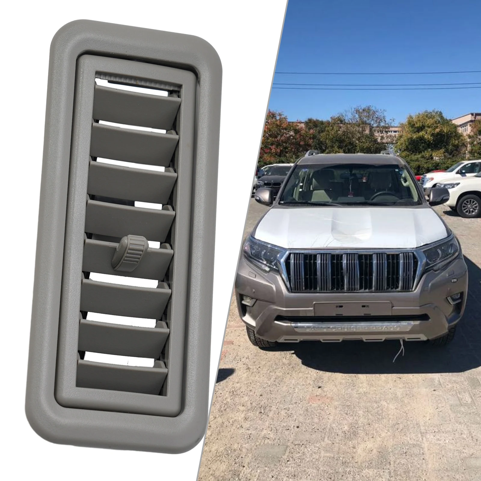 

Car Roof Top A/C Air Conditioner Outlet Air Vent For Land For Cruiser LC150 150 2010-2017 A/C Panel Grille Cover ﻿