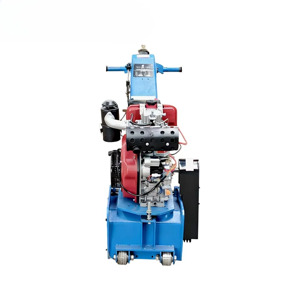 Machine with Engine for High Efficiency Concrete Surface MillingLS-CS300D -Powered Road Cold Planer & Floor Scarifier