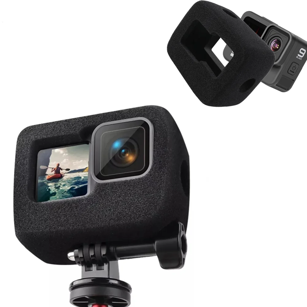 Obudowa z pianki redukującej hałas przedniej szyby do GoPro HERO 12 10 9 Obudowa do kamery akcji Gopro Hero 11 Akcesoria