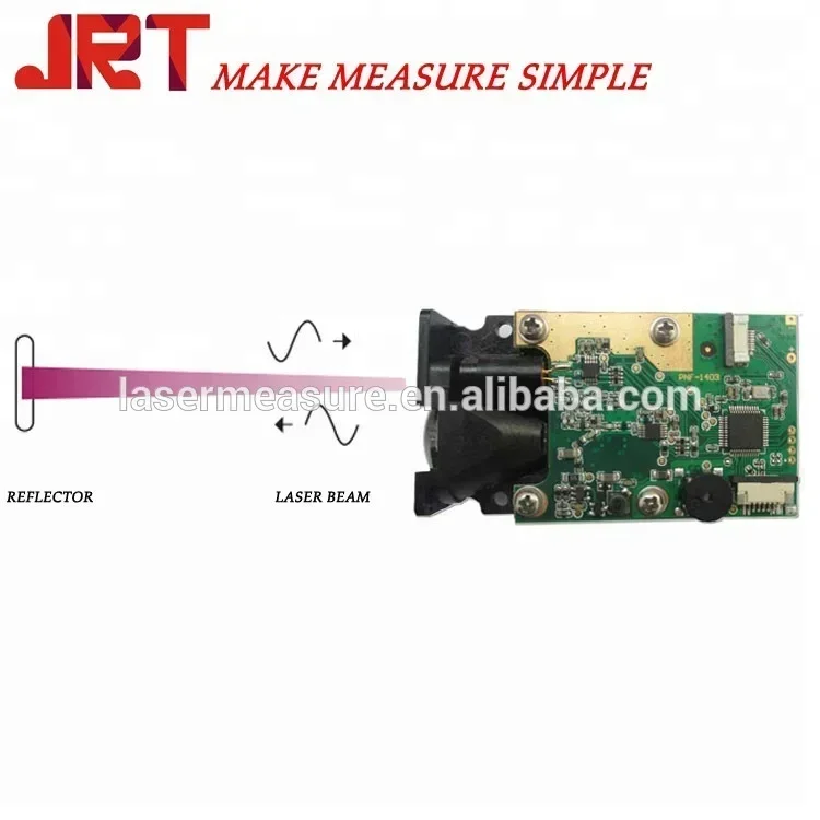 Kostengünstiger Laser-Entfernungssensor USB 100 m Außenhöhe Präzisionsinstrument Laser-Entfernungsmesser Odm-Modul 12 Monate, 1 Jahr FCC CE