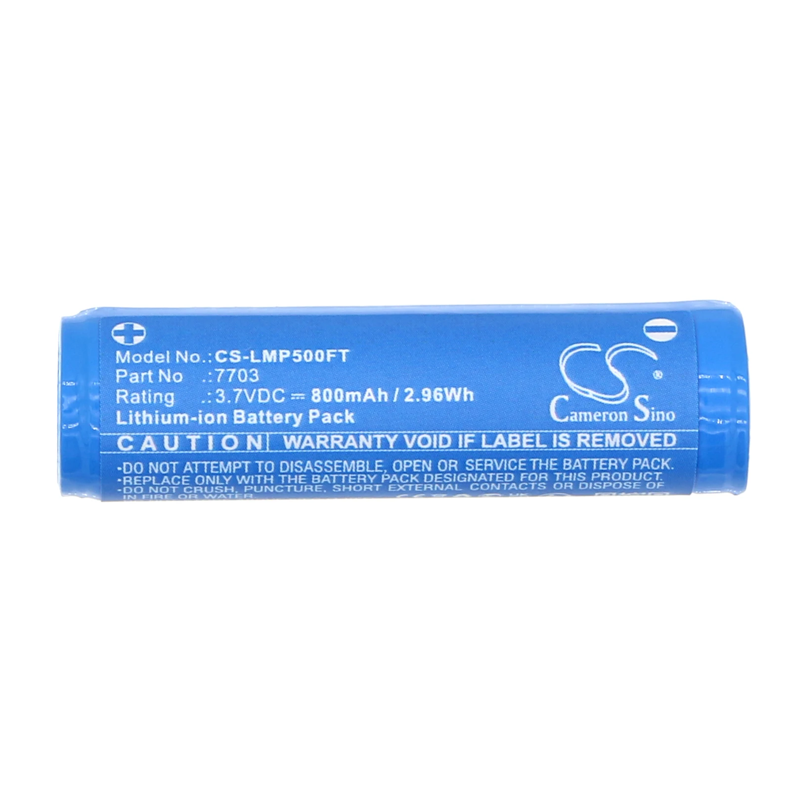 Battery for Ledlenser Torche P5R,Torche P5R.2 PN:7703 (800mAh) 3.7V