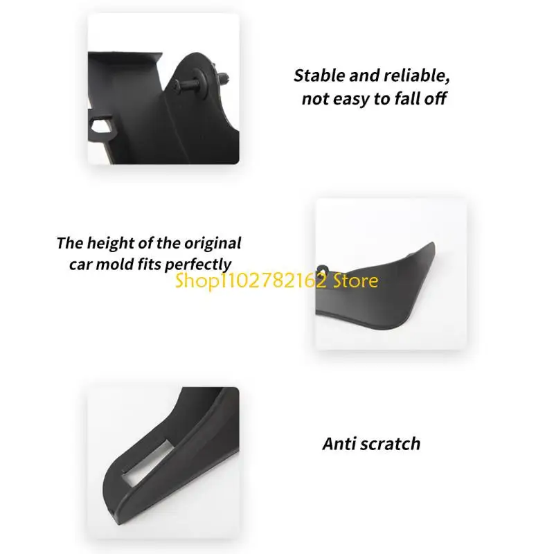 

547B 4Pcs Mud Flaps Splash Guards for Car Front Rear Wheel Mud Flaps Protector