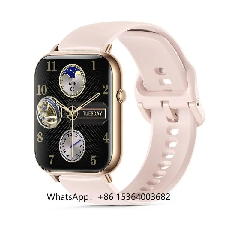 

TJXL-Quality Assure Q19 PRO MAX Smartwatch for Women Men IP67 Waterproof Sports Fitness Tracker Health Monitoring Screen iOS