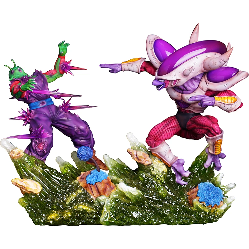 33Cm Jacksdo Dbz Jk.act 22 Namek Frieza 3 Vs Piccolo Anime Action Figure Limited Edition Model Garage Kit Statue Toys