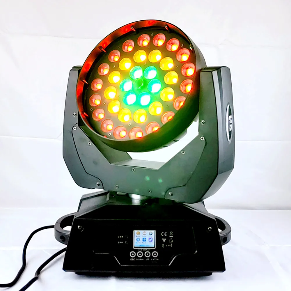 LED 36x18W RGBWA UV Beam+Wash Zoom Moving Head DJ Disco Party Bar Dance Floor Stage Effect Lighting Equipment