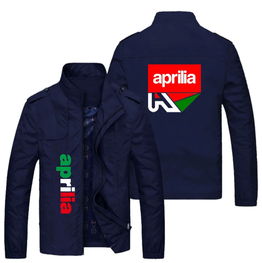 Chaqueta holgada con logotipo de aprilia para hombre, uniforme de béisbol callejero con estampado Popular, informal, a la moda, primavera y otoño, novedad de 2023