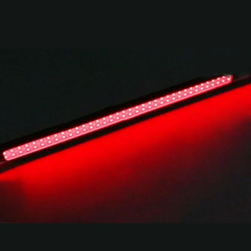 2Pcs 17cm COB LED Light Strip RED Waterproof Car 12V DRL Fog Light Driving Lamp Bulbs For SUV Van Trucks NEW - Image 4