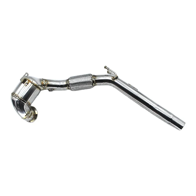 Head Section High flow Pipes Exhaust Pipes branch downpipe Exhaust Pipe with catalyst for VW GOLF VIII/8 2020-2023