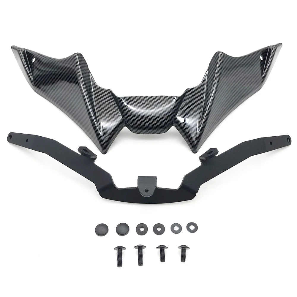 Fit for Yamaha MT09 V3 SP MT-09 ABS 2021 2022 2023 Motorcycle Front Beak Nose Extension Spoiler Aerodynamic Downforce Cone Plate