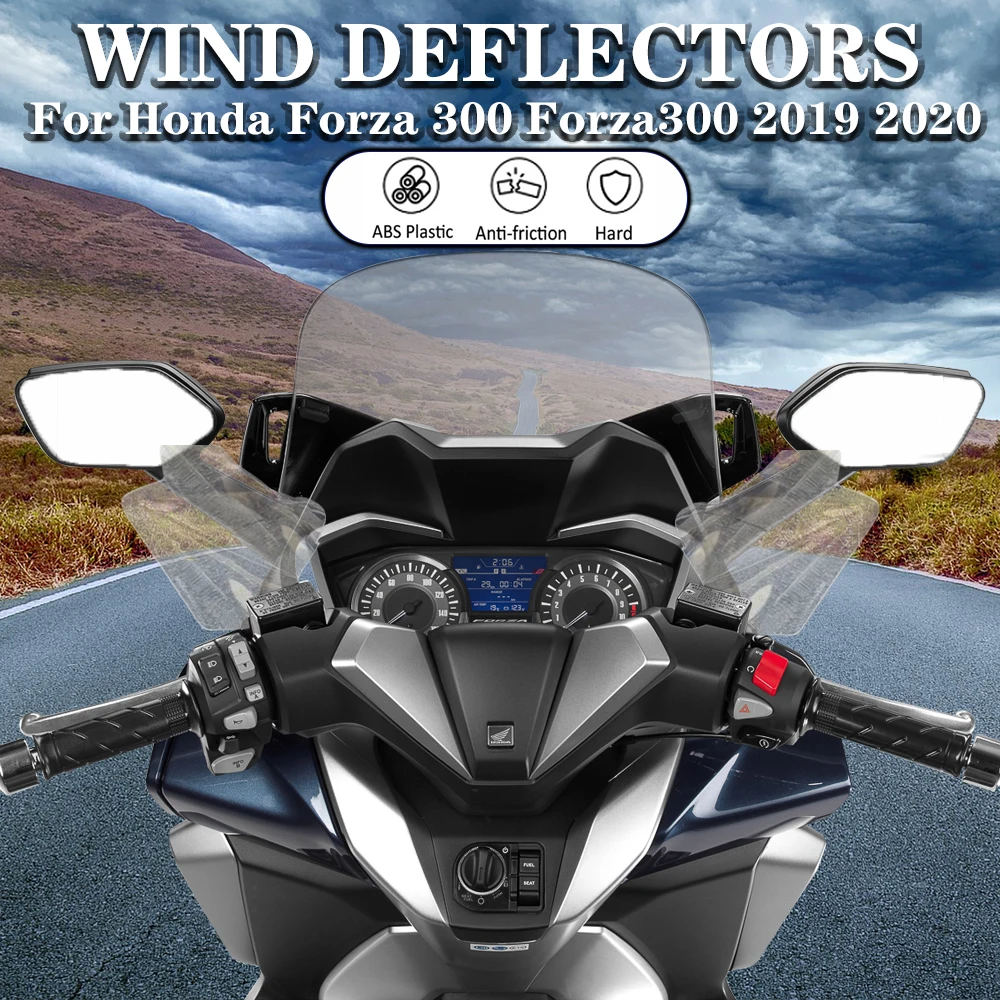 

NEW Handguards Wind Deflectors Motorcycle Accessories Windshield Front Panels For Honda Forza 300 Forza300 2019 2020