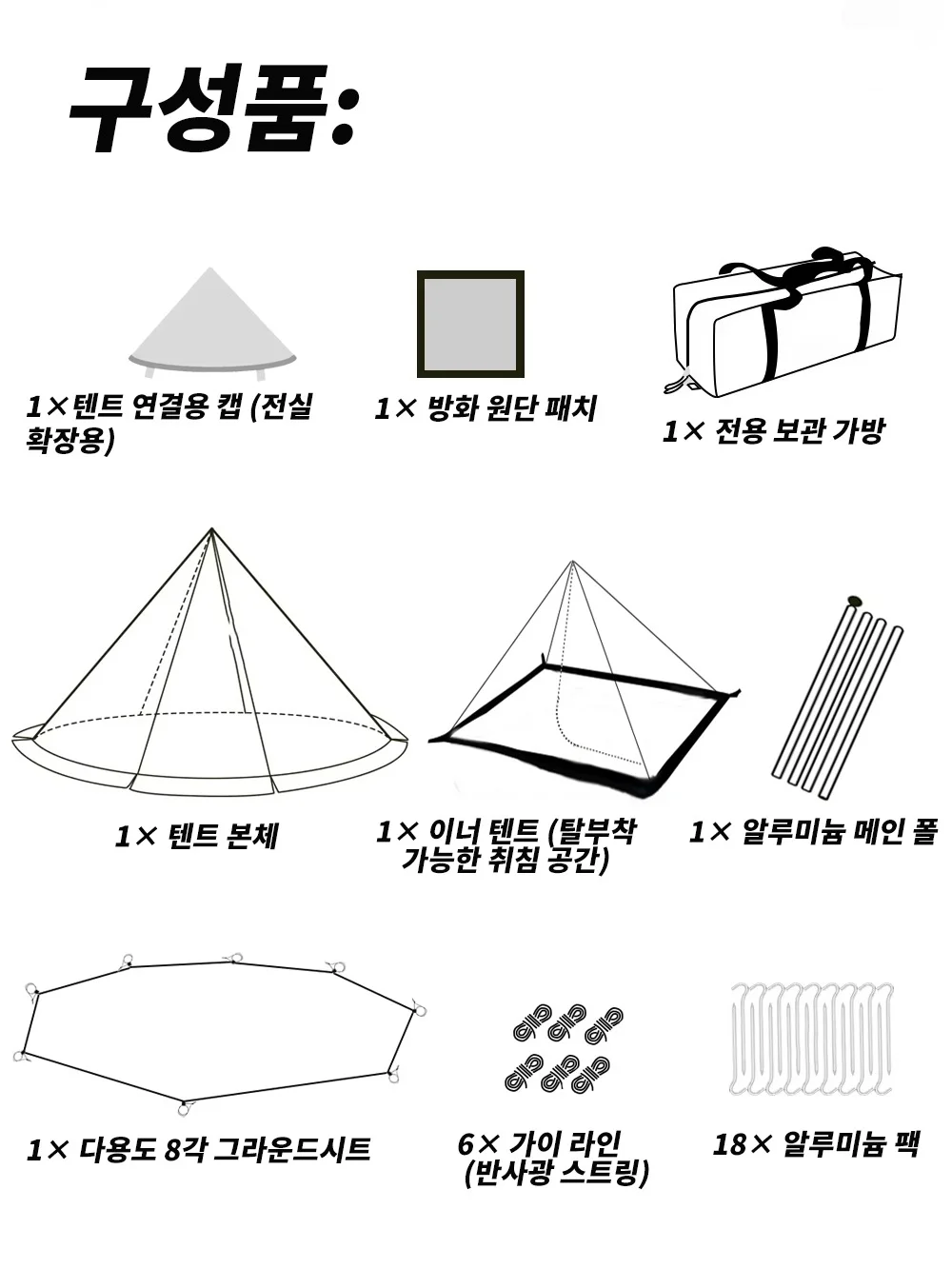 1-Personen Ultraleichtes Rucksack-Waldkocher-Zelt 20D Nylon Tipi Pyramiden-Campingunterstand Wasserdicht Winddicht Tragbar für Wanderungen – Detail 2