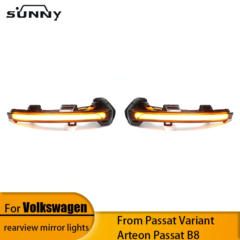 Для Volkswagen VW Passat PASSAT B8 CC Azure Arteon Maittens зеркало указатель поворота