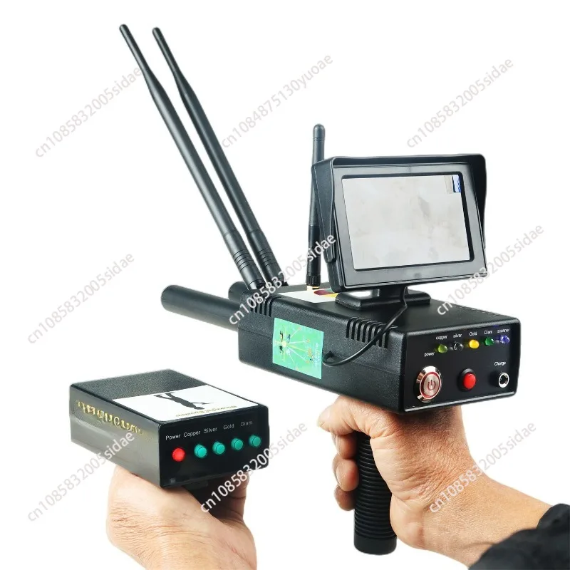 Upgraded Enhanced Signal Antenna Visual Remote Treasure Detector High Precision Outdoor Gold Silver Copper Search Instrument