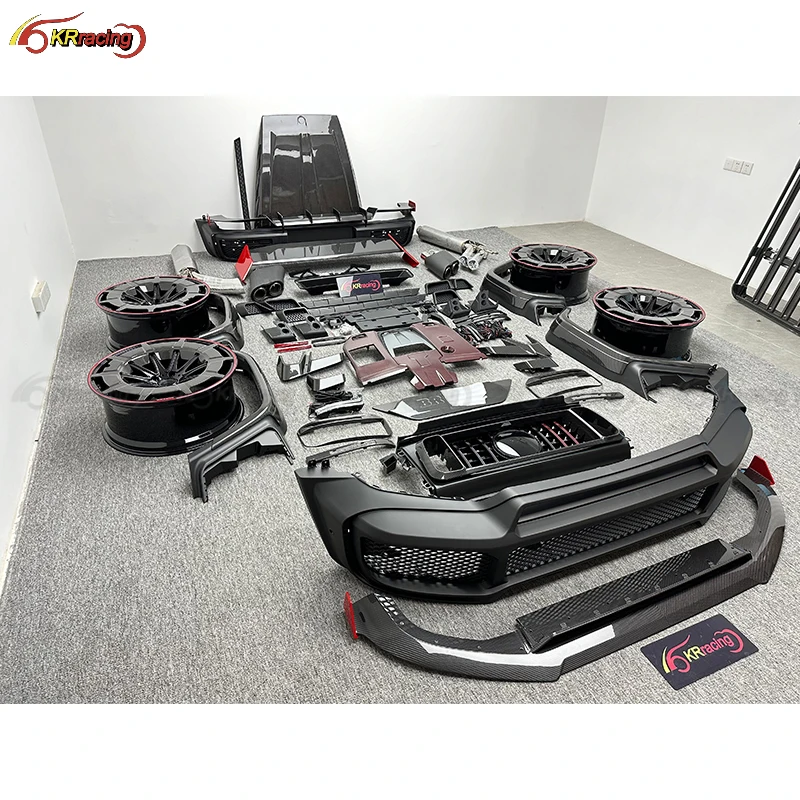W464 G63 Rocket B900 Carbon Fiber Body Kit Dry Carbon Fiber Exterior Body Car Accessories for W464 G63 Kit Carbon G500 G550