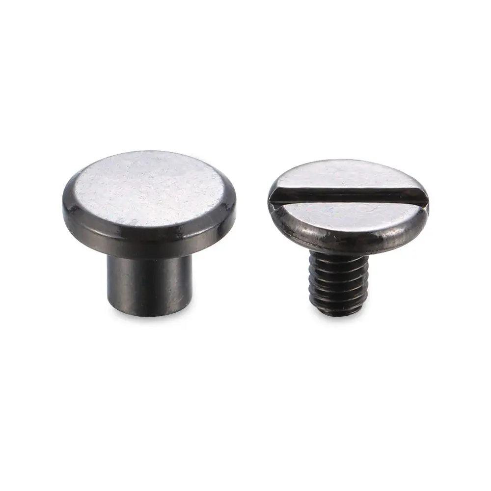 10sets Copper Leather Craft Belt Wallet Solid Brass Nail Rivets Screws Cloth Button decoration nail