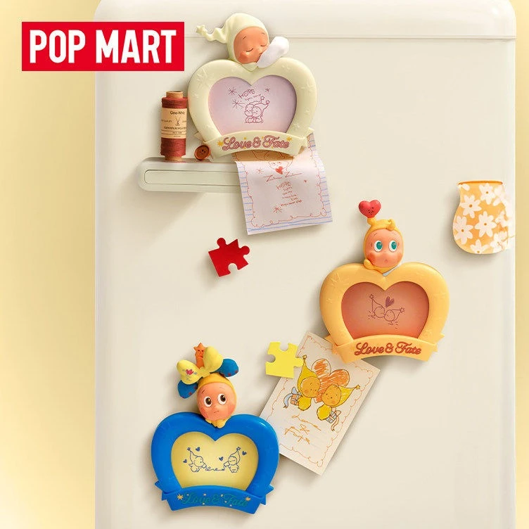 

POP MART Twinkle Twinkle Crush on You Series Frame Fridge Magnet Blind Box Toys Cute Anime Ornaments Collection Surprise Gifts