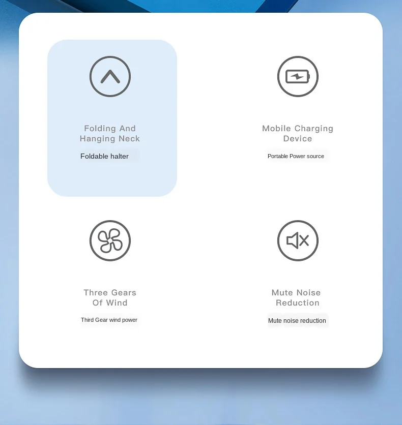 Hängenden Hals Fans Mini Tragbare Falten USB Kleinen Ventilator Stumm Power Bank Tragbare Handheld Desktop Multi Funktion Ladung Fan