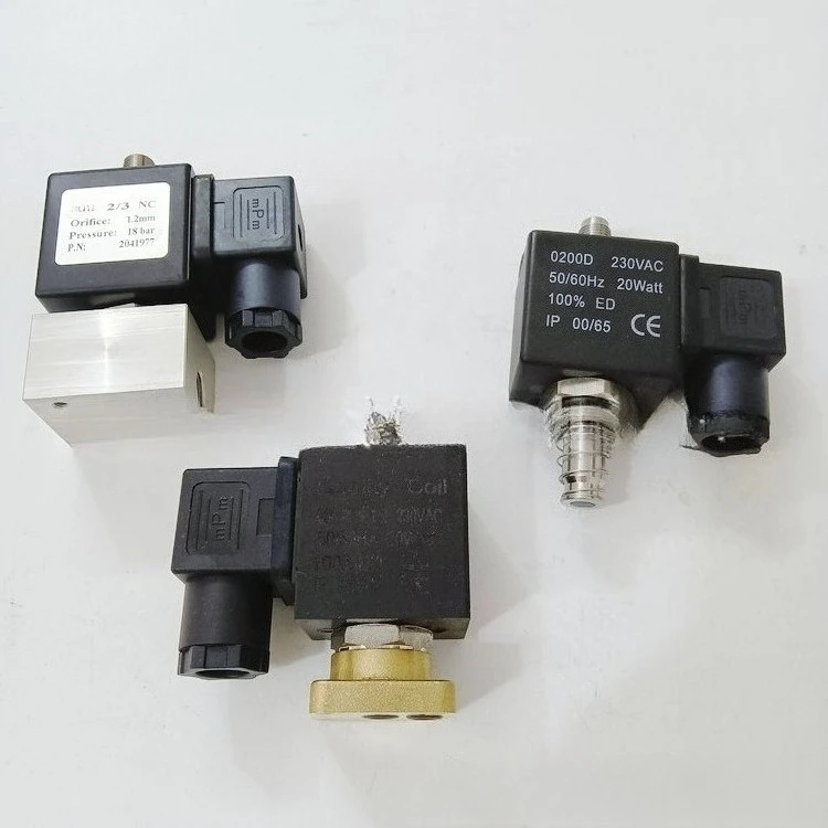 

Solenoid valve, plate type, threaded type, suitable for intake control valves