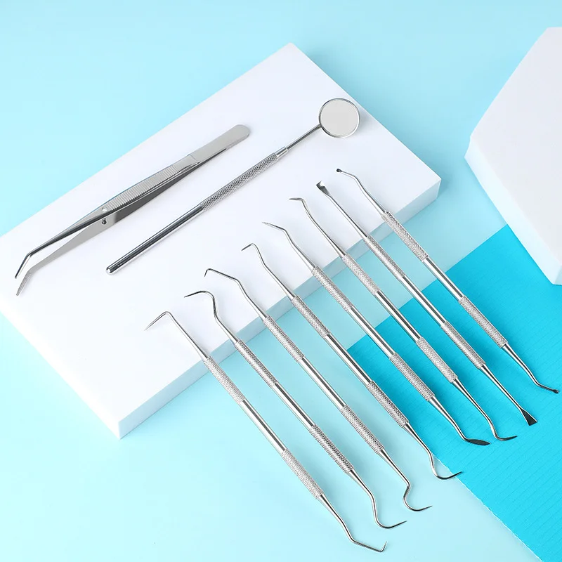 Dental Hygiene Tool Sickle Shape Dentist Tartar Scraper Scaler Dental Equipment Calculus Plaque Remover Teeth Cleaning Oral Care